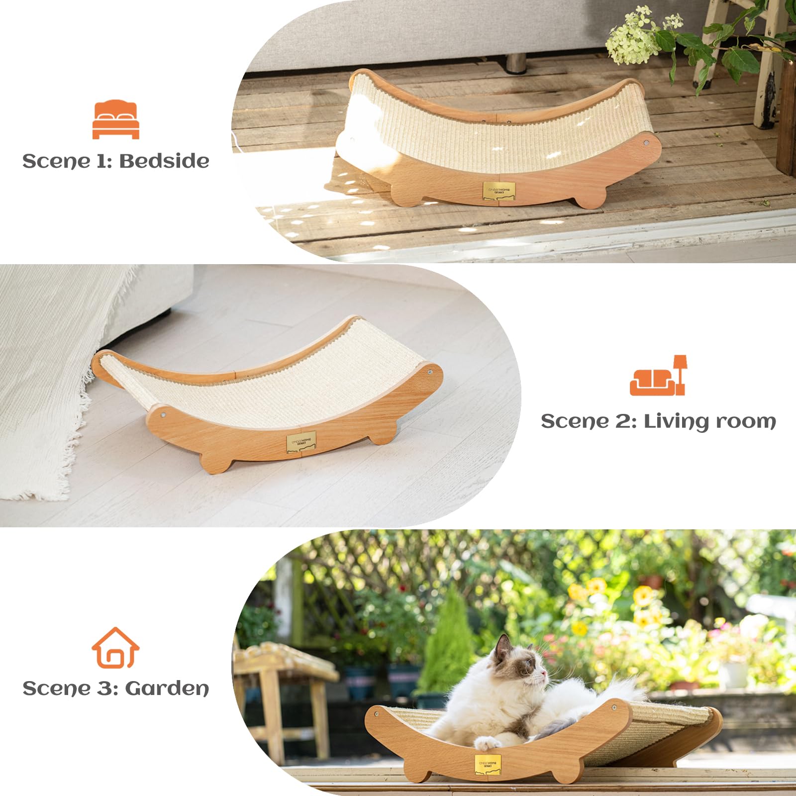 CHEERHOME PETS mise en scène salon montrant intégration esthétique et protection mobilier