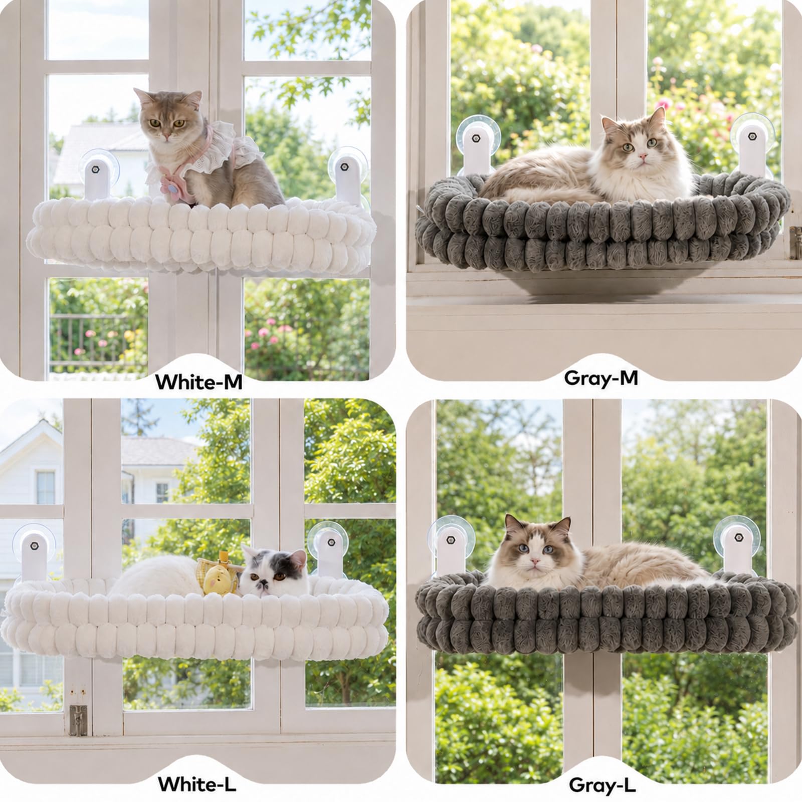 CHEERPALS hamac avec chat pour comparaison taille et capacité
