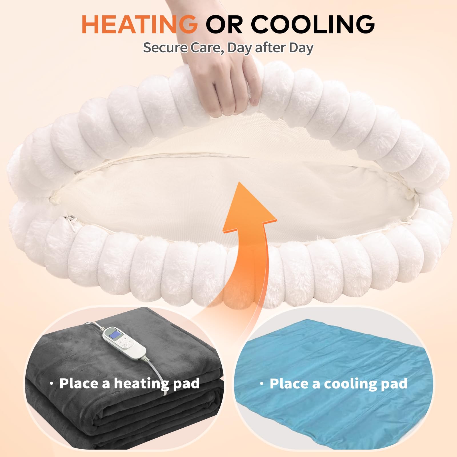CHEERPALS coussin côté mesh, ventilation et fraîcheur estivale