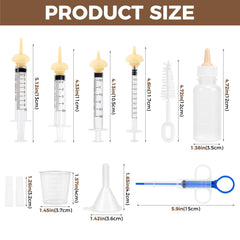 CHENZORVAX biberon avec tétine silicone, prise confortable et sûre