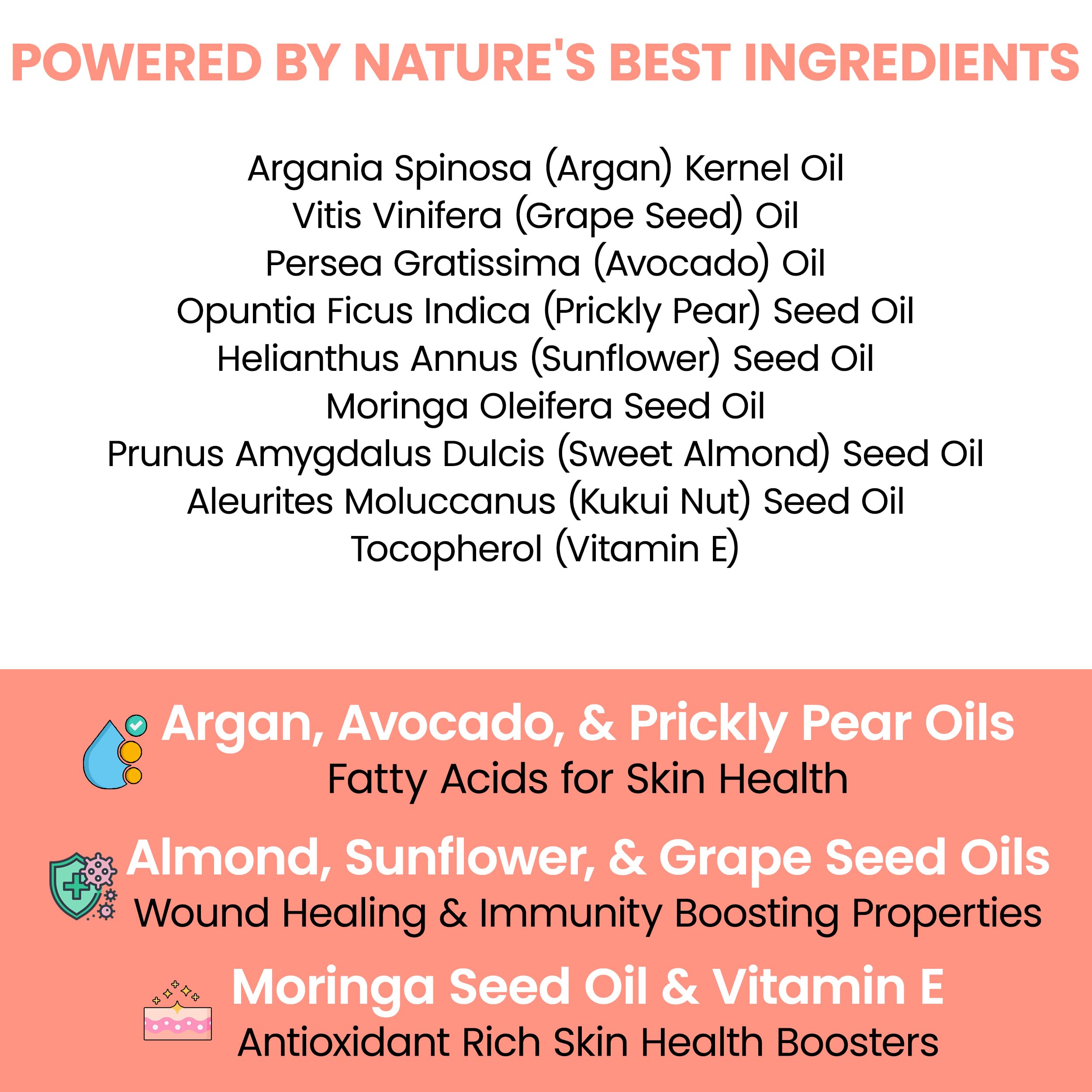 Chew + Heal Labs gros plan étiquette indiquant ingrédients naturels et bénéfices