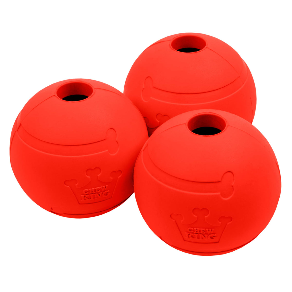 Chew King boule parfum bœuf vue avant emballage, attire et motive