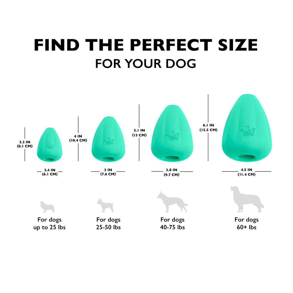 Chew King comparaison taille avec main pour visualiser l'échelle XL pratique