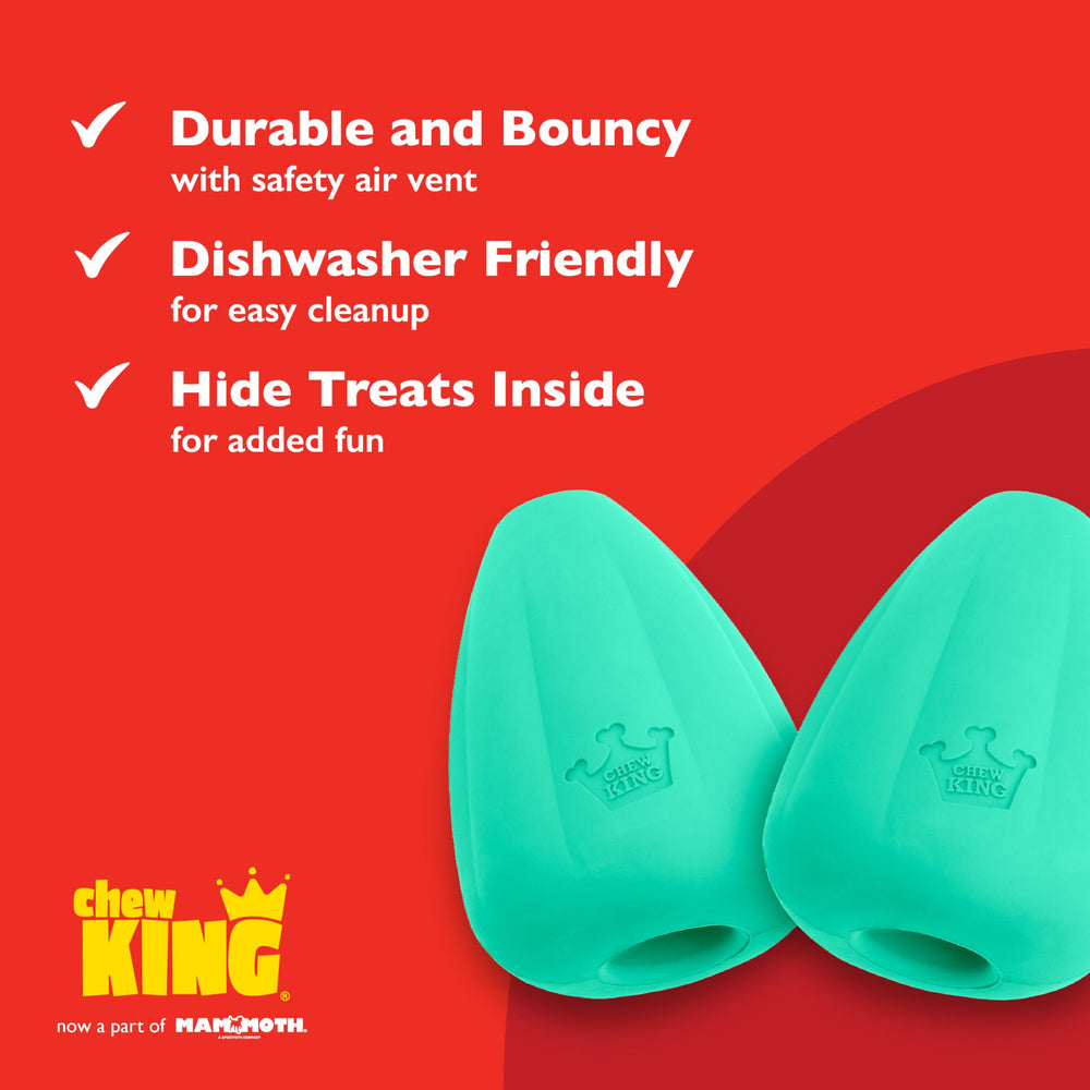 Chew King deux jouets côte à côte montrant pack double pour valeur ajoutée