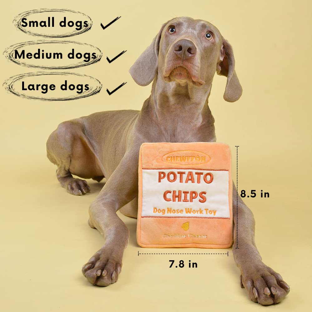 CHEWFFON détail du matériau qui crisse pour attirer l'attention du chien