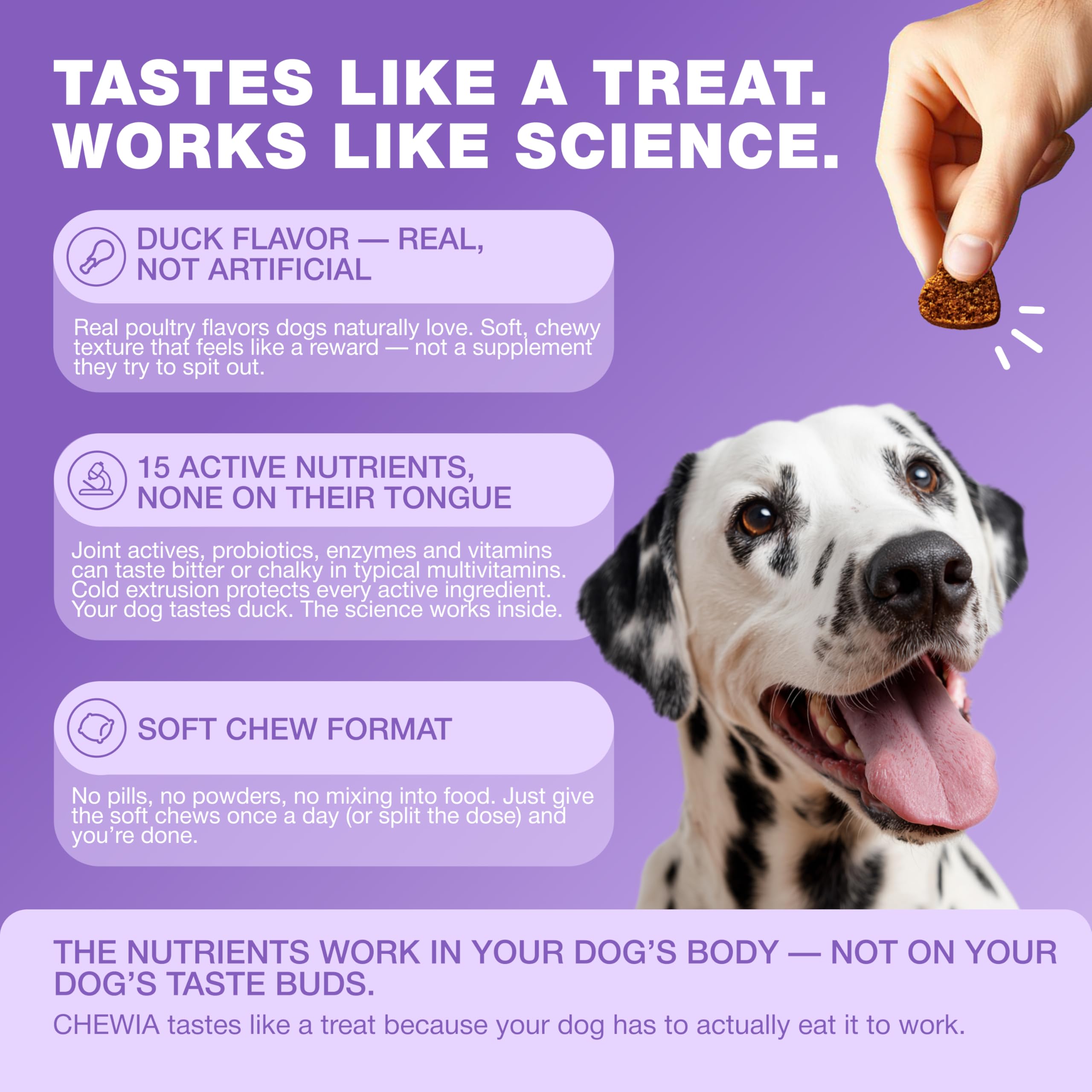 CHEWIA détail des ingrédients glucosamine et chondroïtine utilité