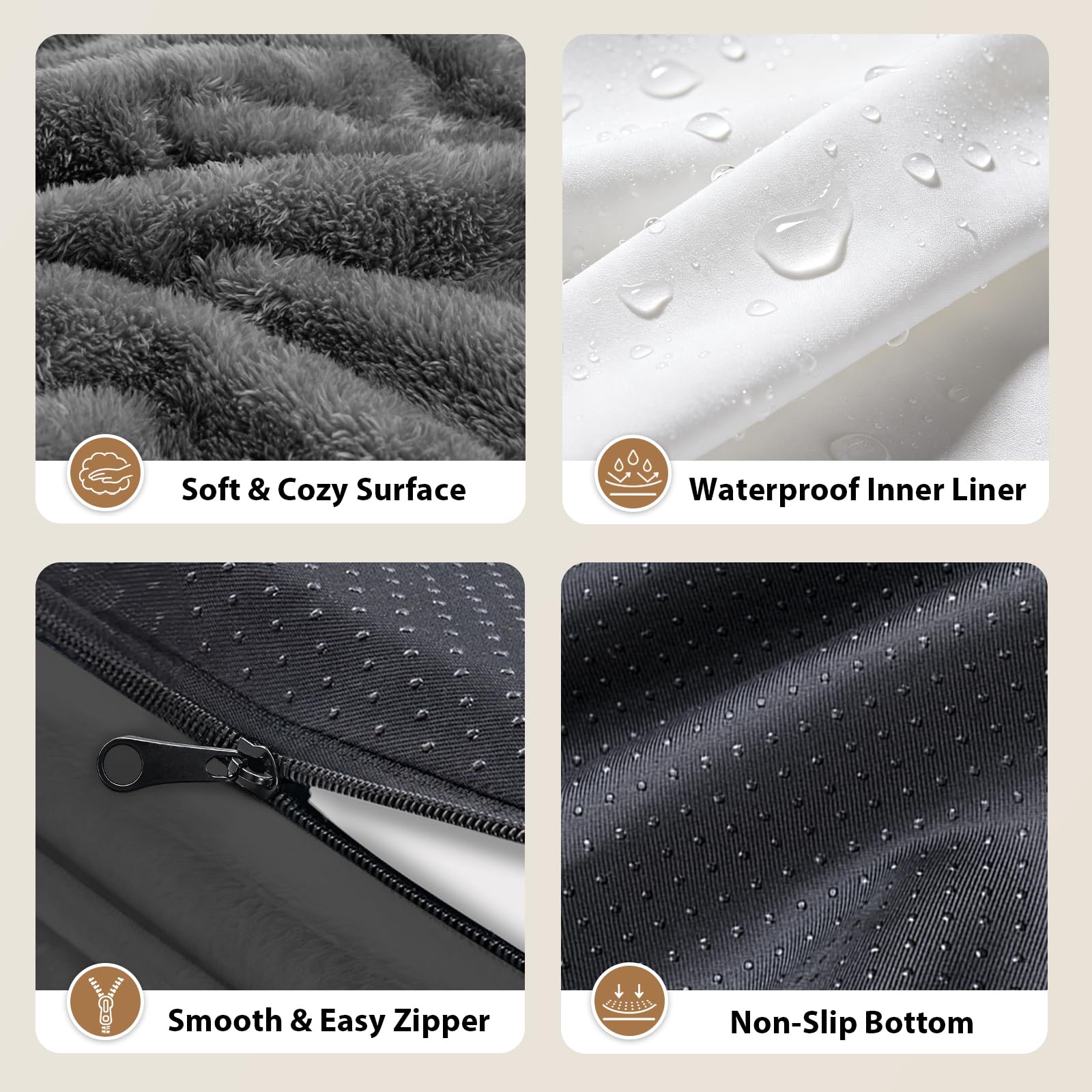 Chez Paw tissu polaire texture douce offrant chaleur et confort au pelage