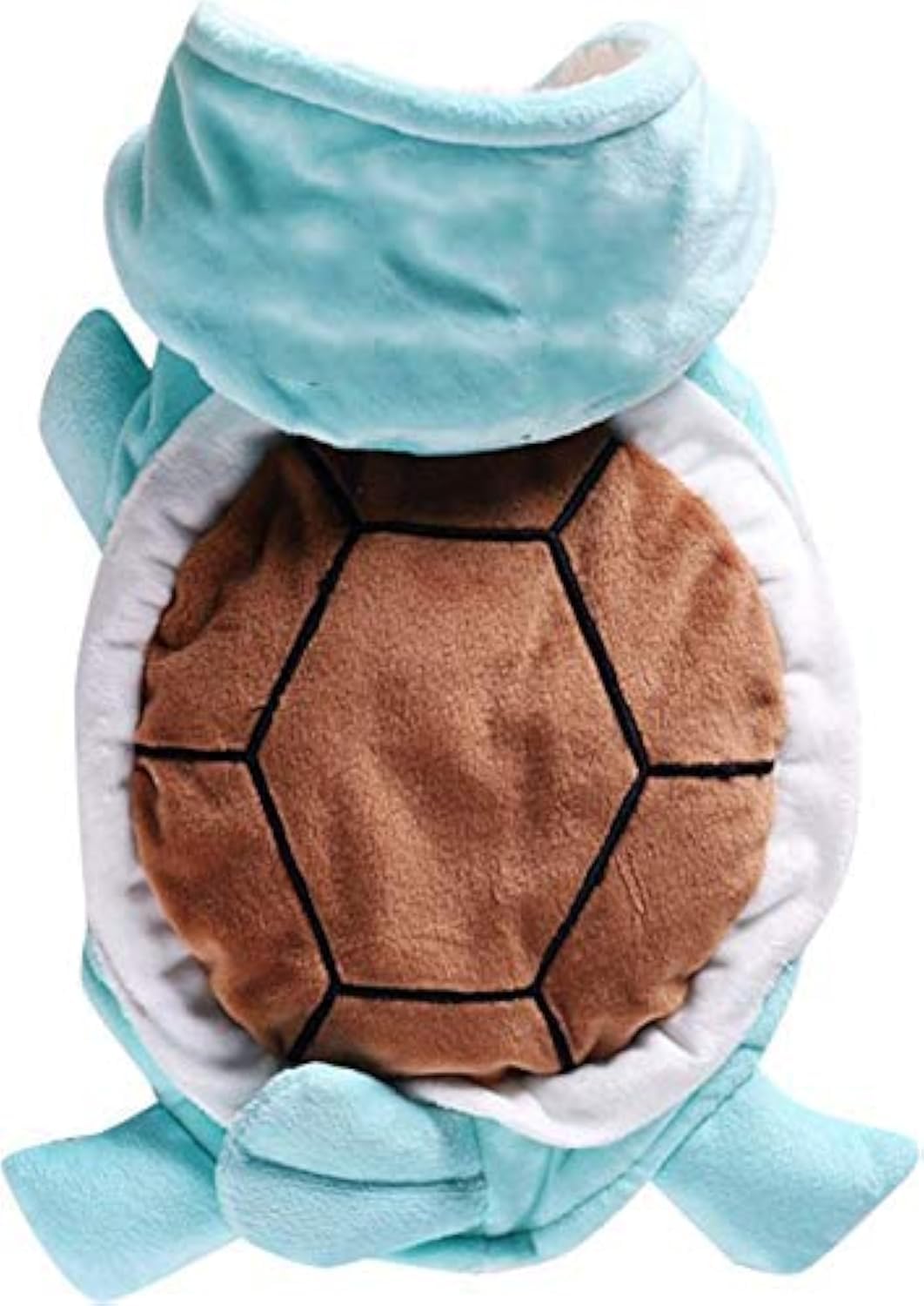 ChezAbbey costume tortue vue frontale montrant le design mignon et chaud