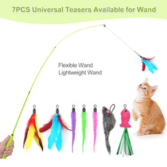 ChicWow assortiment plumes vers souris poisson pour variété ludique