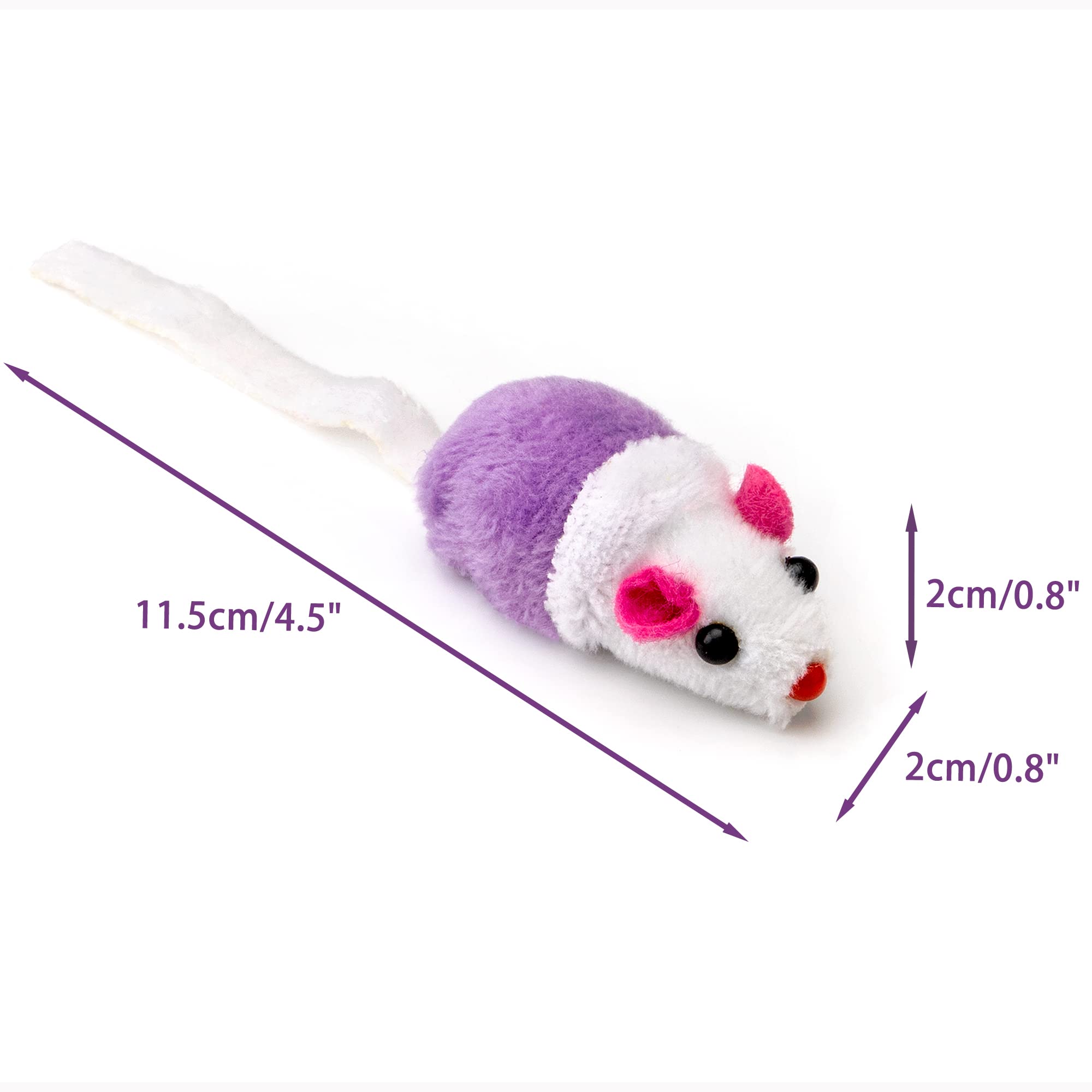 CHIWAVA ensemble de 36 souris dispersées, avantage pour foyers multi-chats