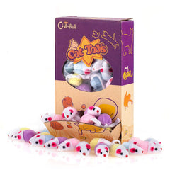 CHIWAVA packaging avant montrant le lot de 36 souris, facilite le choix