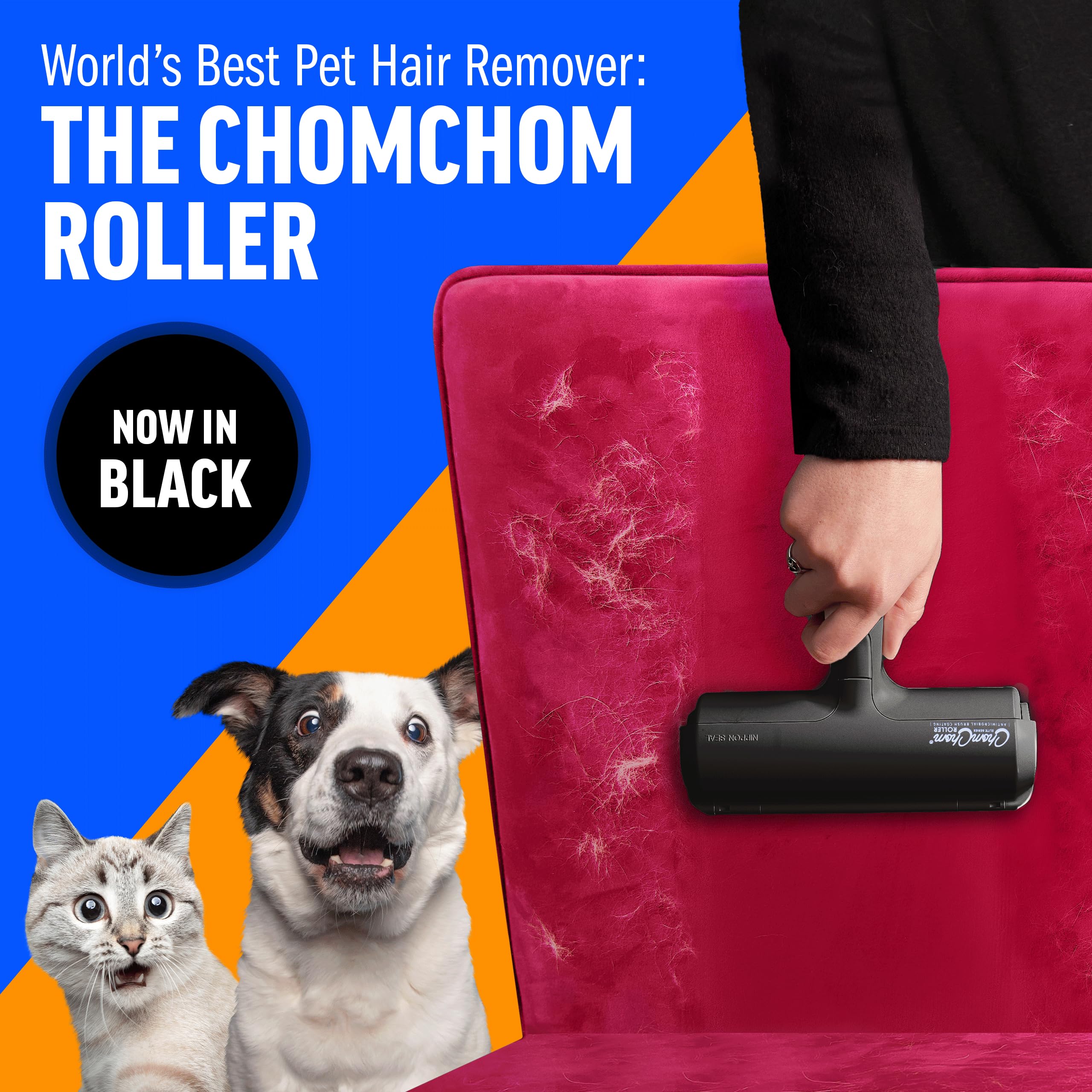 ChomChom Roller poignée ergonomique offrant confort et guidage précis