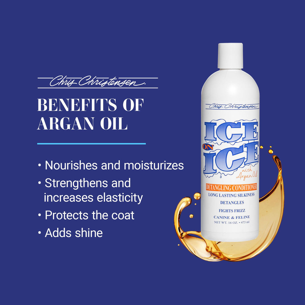 Chris Christensen texture du conditioner visible montrant consistance hydratante