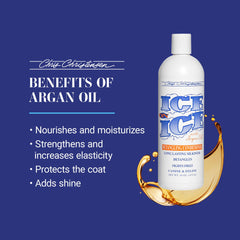 Chris Christensen texture du conditioner visible montrant consistance hydratante