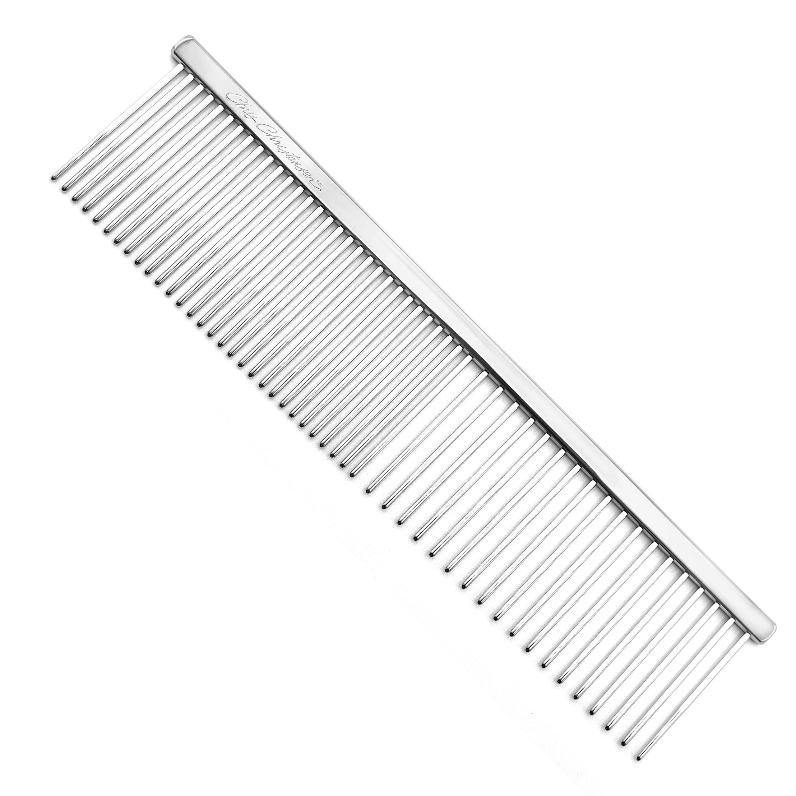 Chris Christensen peigne face avant produit montrant design durable