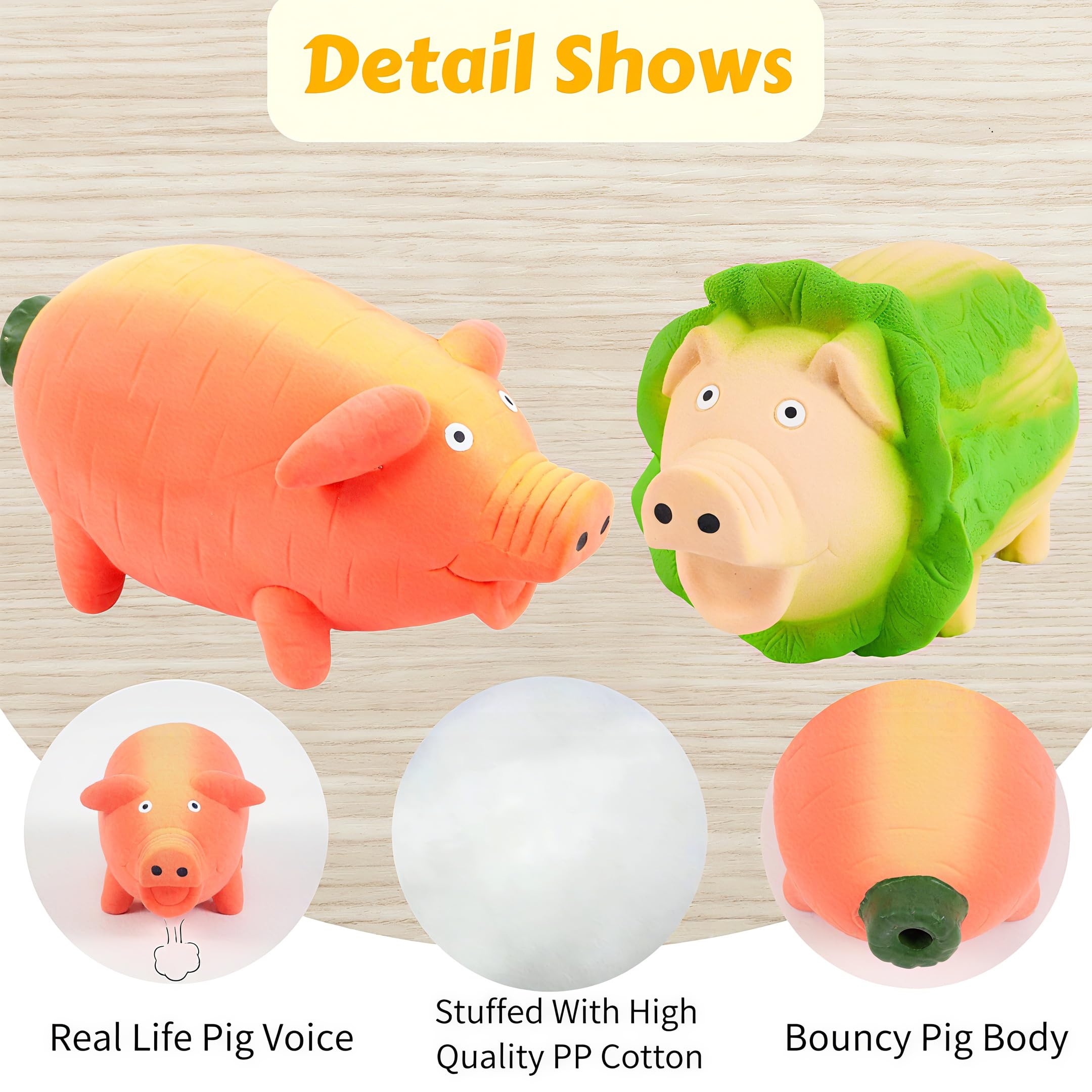ChubbyPiggies comparaison de taille avec une main pour référence pratique