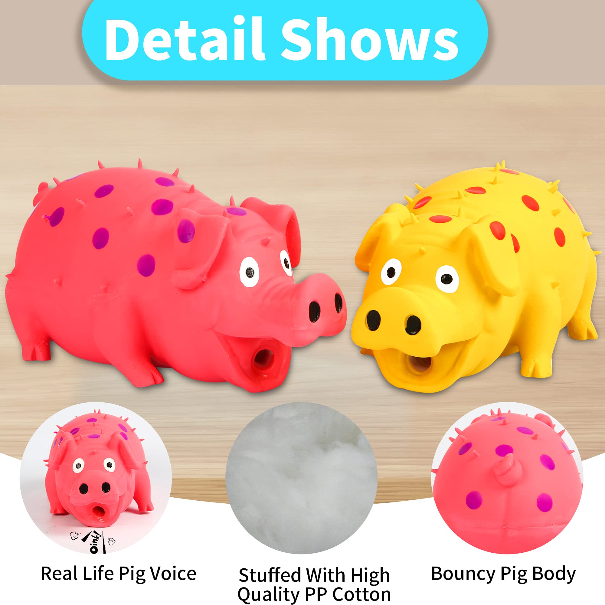 ChubbyPiggies étiquette produit montrant matériaux non toxiques et infos