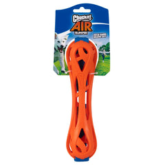 Chuckit! bumper orange en vue avant montrant le design ventilé et la visibilité accrue