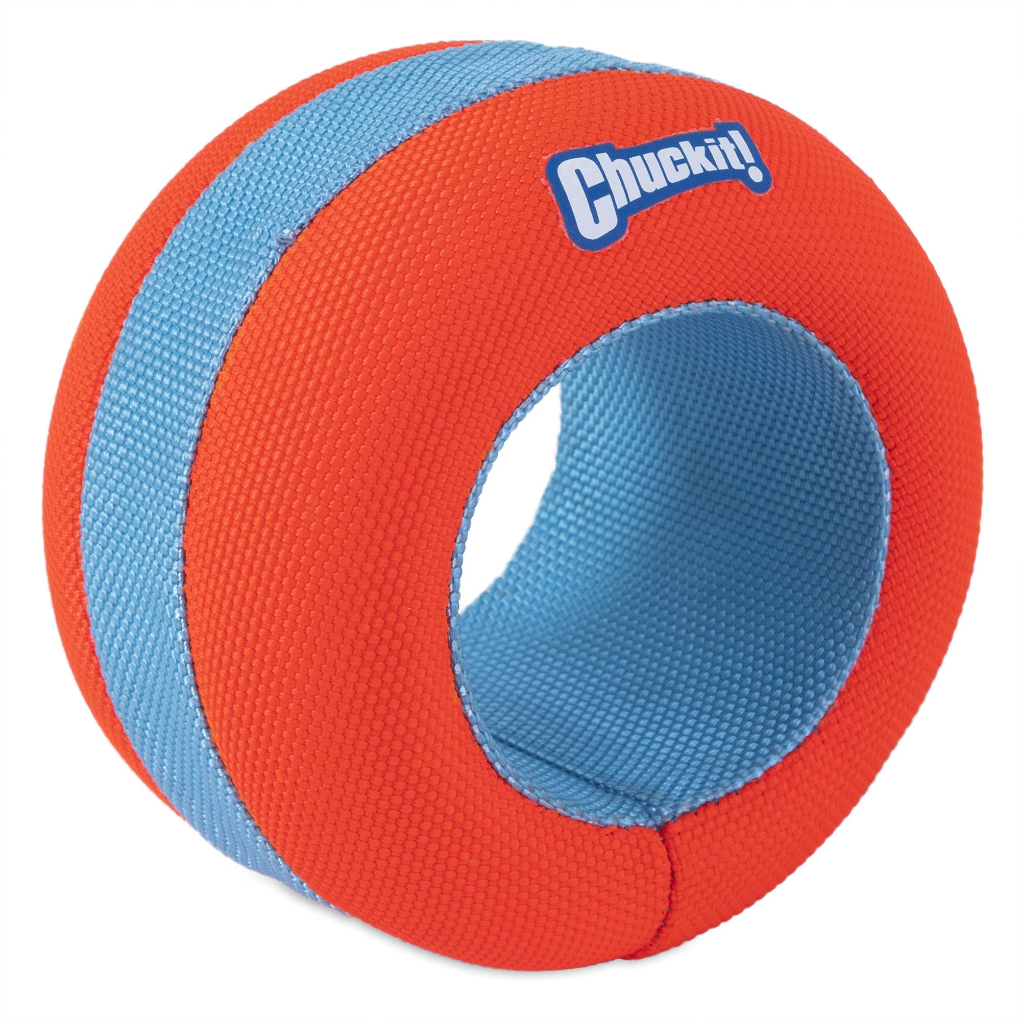 Chuckit! couleur orange haute visibilité facilitant repérage en eau et sur terre