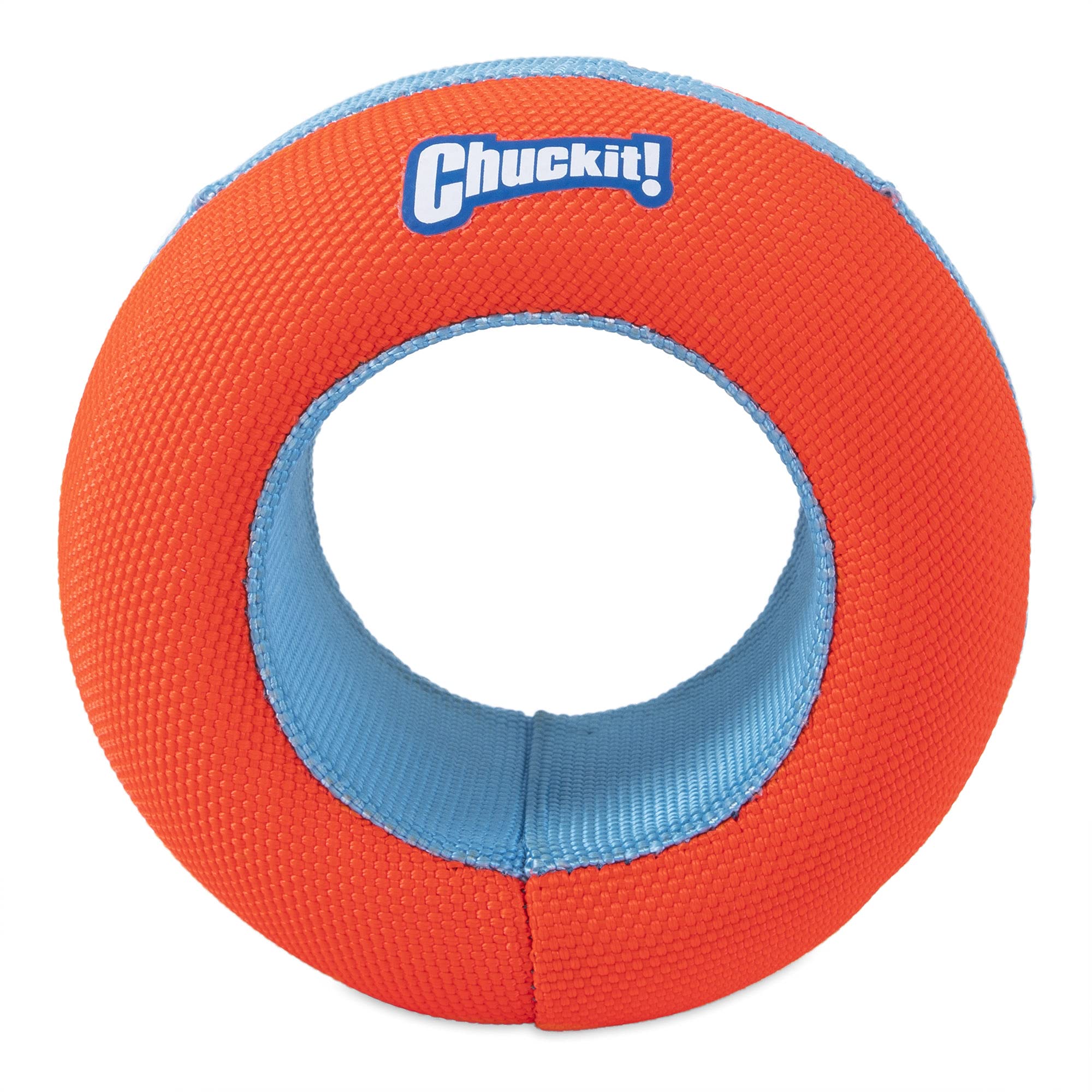 Chuckit! gros plan du cœur en mousse EVA assurant flottabilité et douceur dentaire