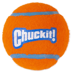 Chuckit! balle vue frontale package visible pour identification rapide
