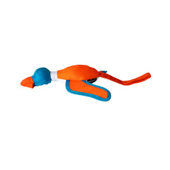 Chuckit! canard en vol lors d'un lancer, favorise l'exercice