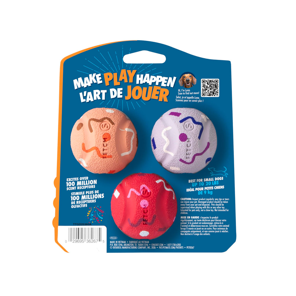Chuckit! petit chien attrapant balle, encourage jeu actif et motivation