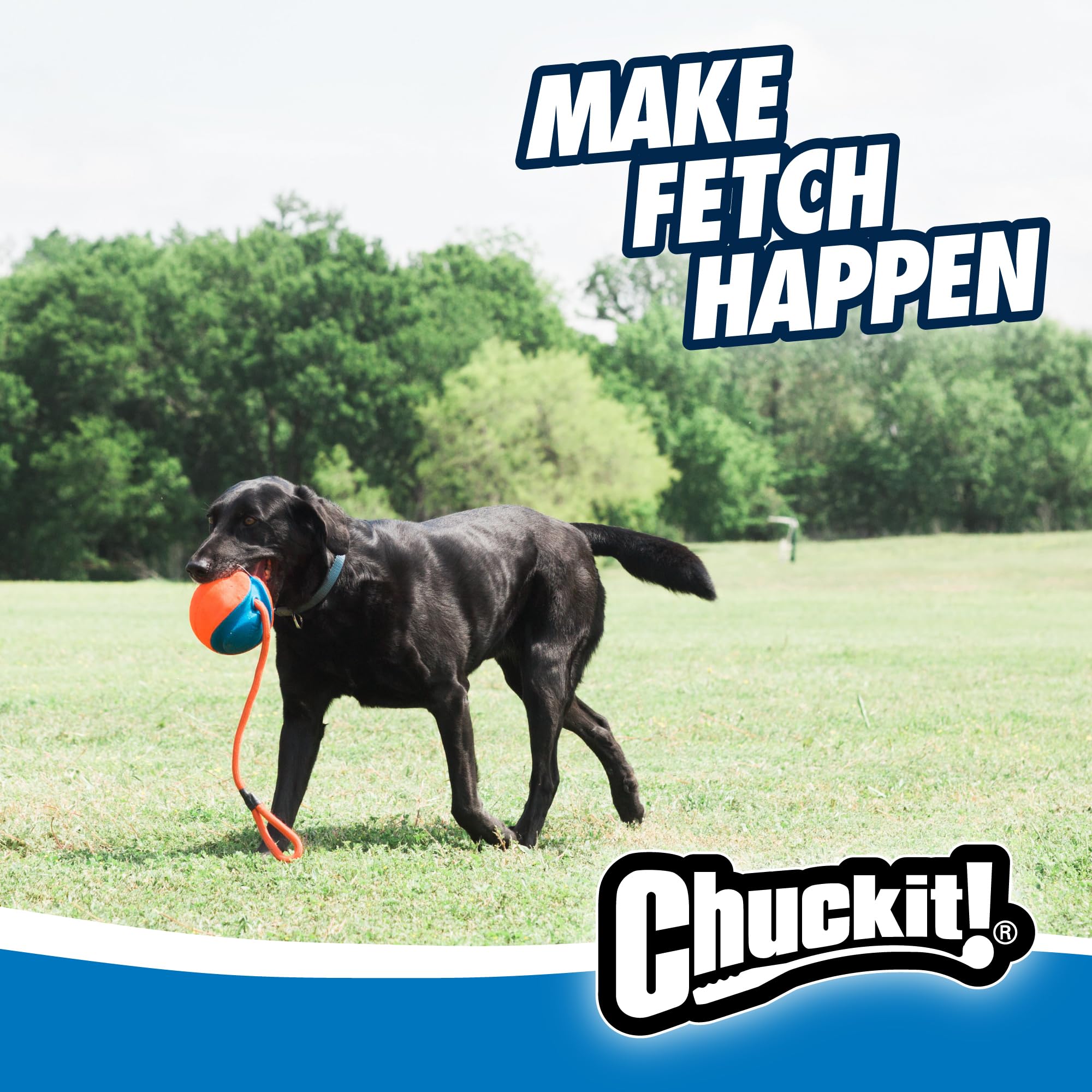 Chuckit! détail polyester Oxford de la corde durable et solide