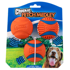 Chuckit! vue d’ensemble du pack de trois balles pour jeux variés bénéfice engagement