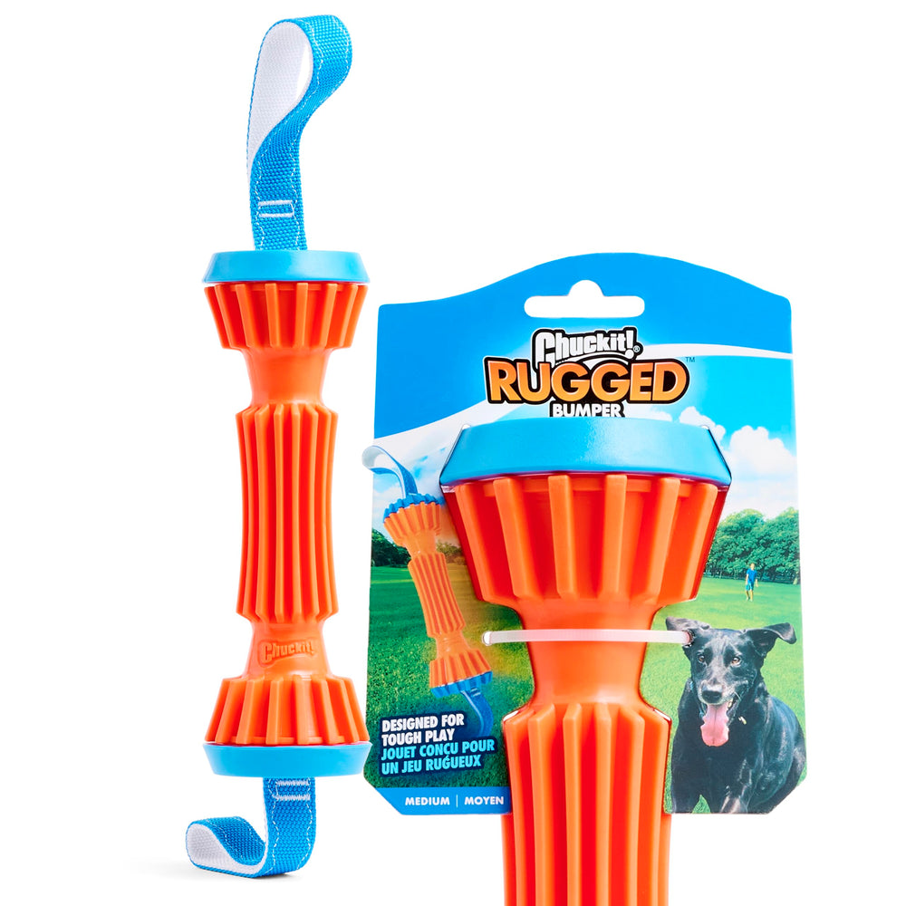 Chuckit! chien rapportant le bumper, stimulation de l'instinct de rapport