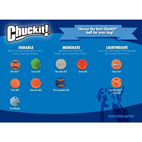 Chuckit! Strato Ball en usage avec lanceur pour lancers plus longs