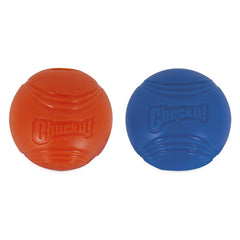 Chuckit! Strato Ball gros plan caoutchouc naturel pour durabilité renforcée