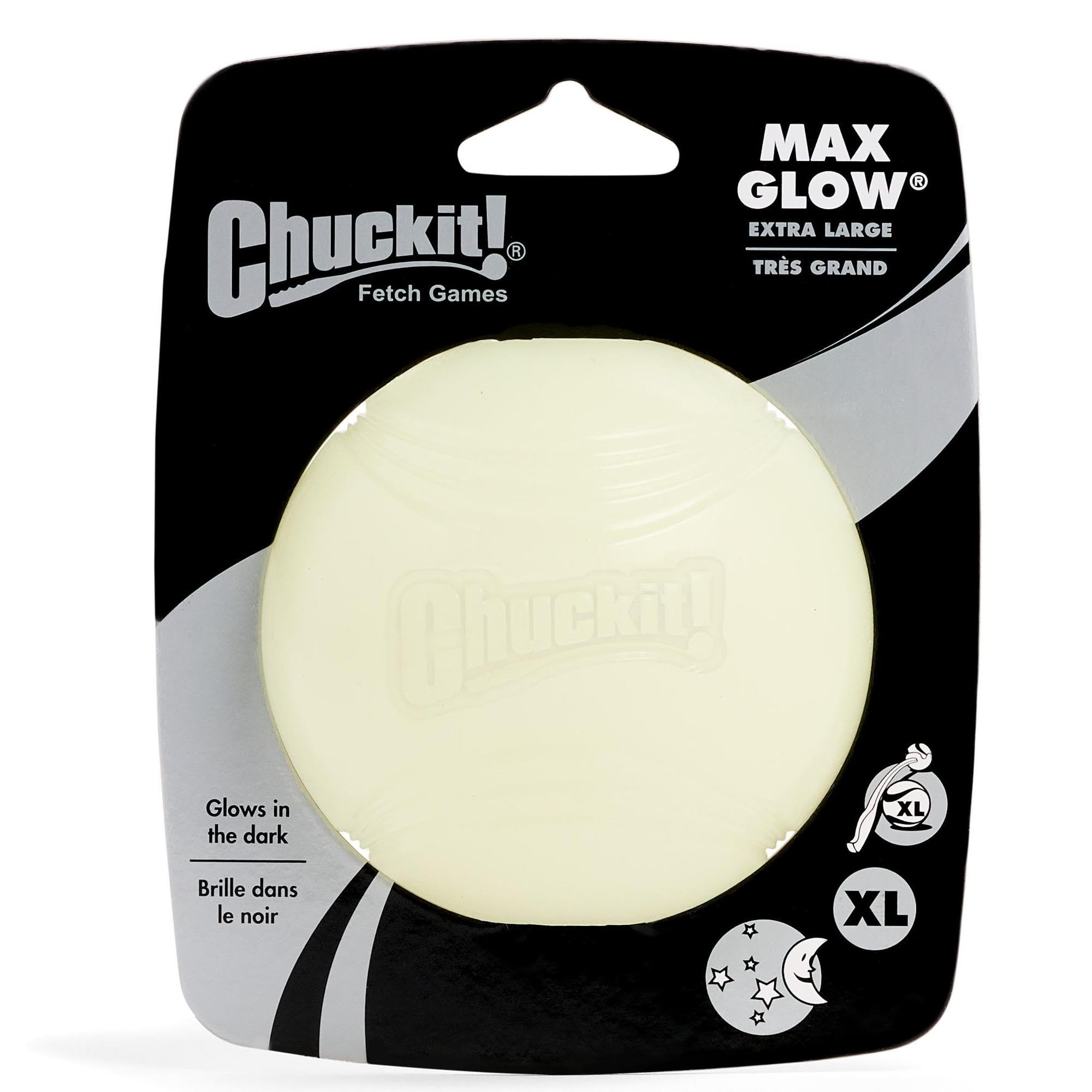 Chuckit! gros plan sur texture antidérapante, prise facile