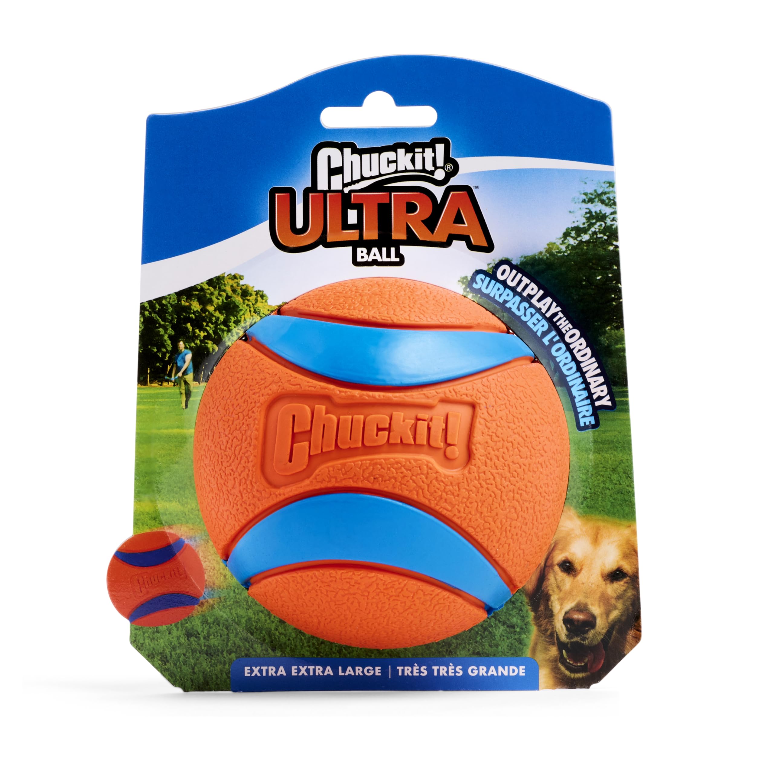 Chuckit! Ultra Ball XXL chien rapportant la balle au parc bénéfice exercice