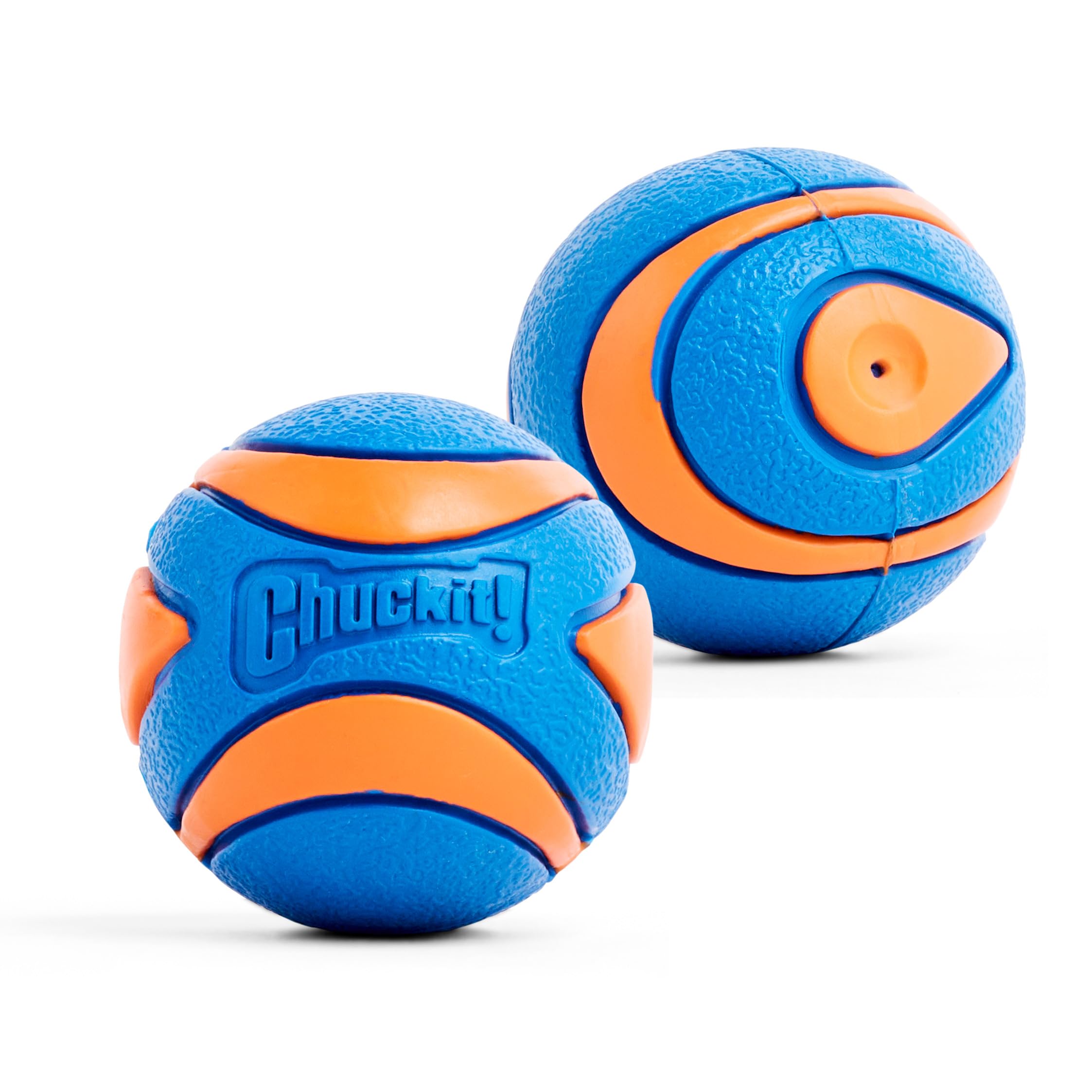 Chuckit! détail texture caoutchouc durable et doux