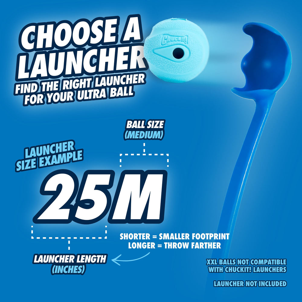 Chuckit! Whistler en plein jeu avec lanceur pour sifflement maximal