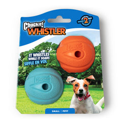 Chuckit! vue avant de la Whistler dans son emballage, stimule l'achat
