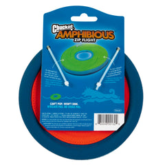 Chuckit! Zipflight flottant sur l'eau facilitant jeux piscine et plage