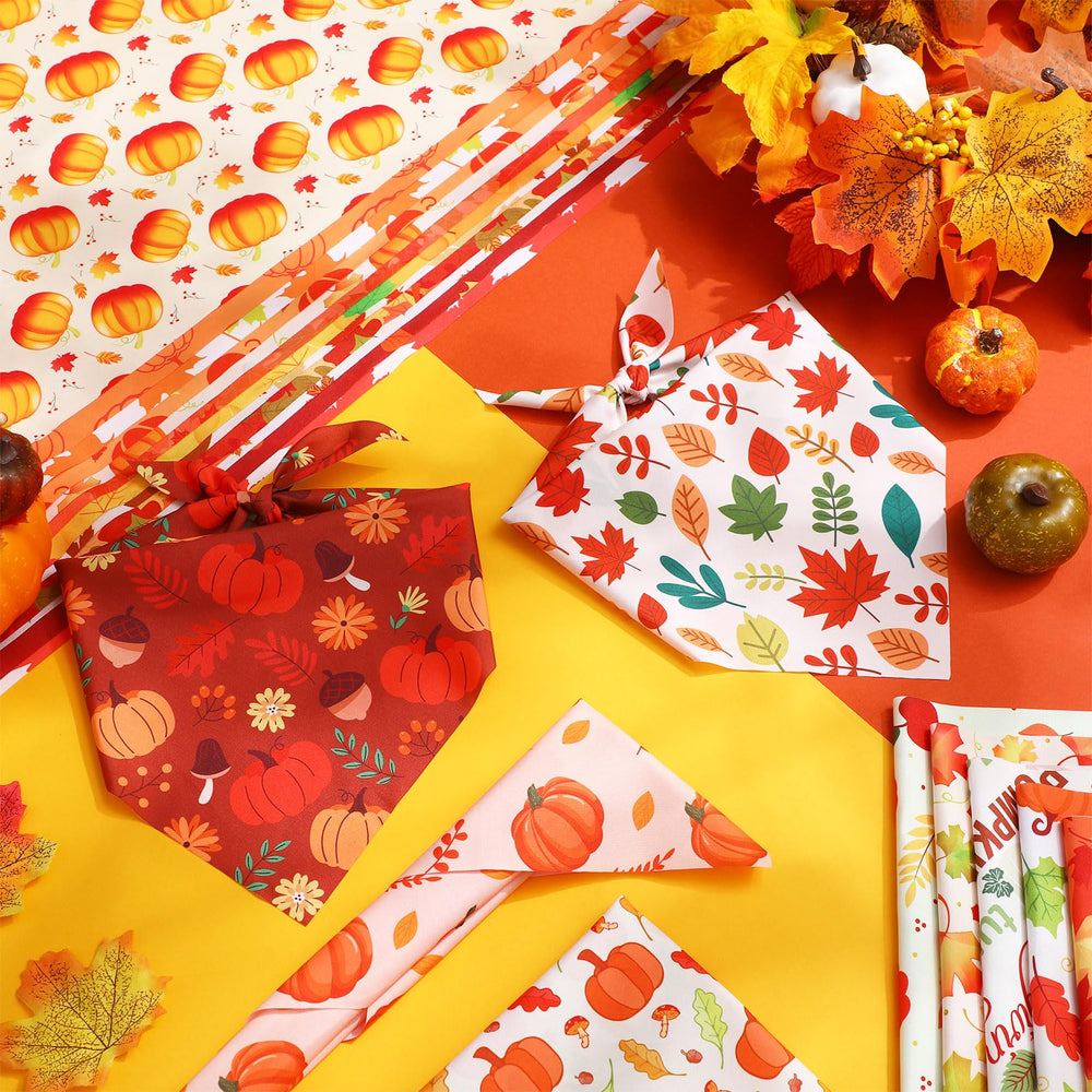 Chunful bandana en scène lifestyle décor automne pour ambiance chaleureuse