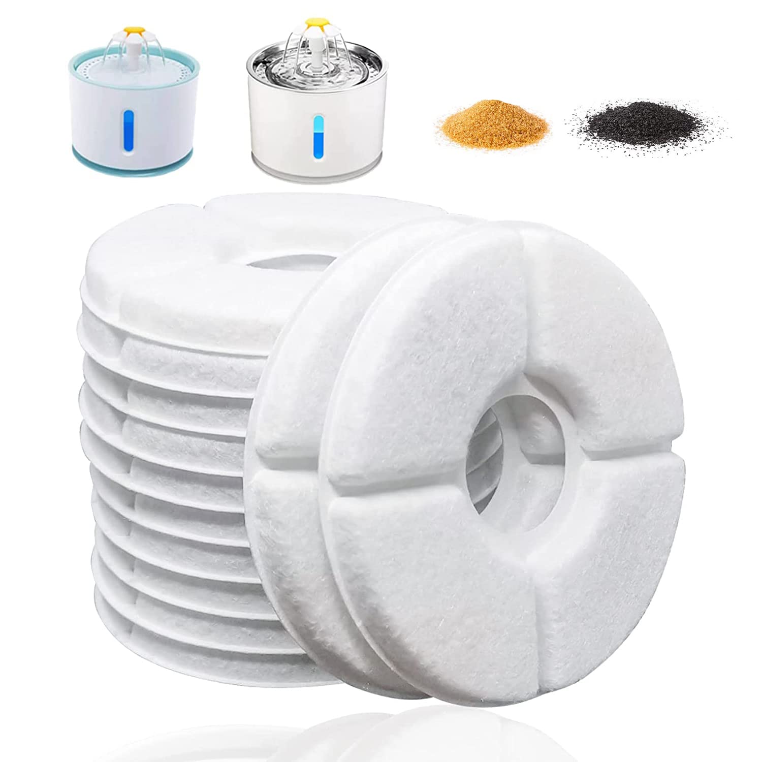 Cirfifth emballage avant montrant 12 filtres pour fontaine, pratique et économique