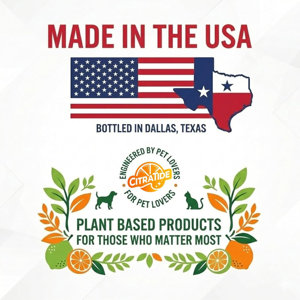 CITRATIDE emballage montrant l'origine fabriqué aux États-Unis