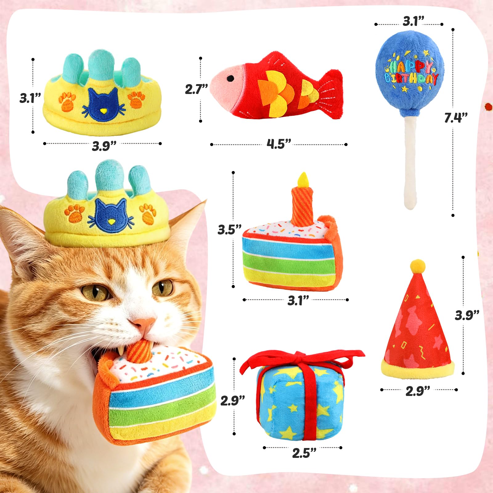 CiyvoLyeen gâteau d'anniversaire compact adapté aux petites pattes