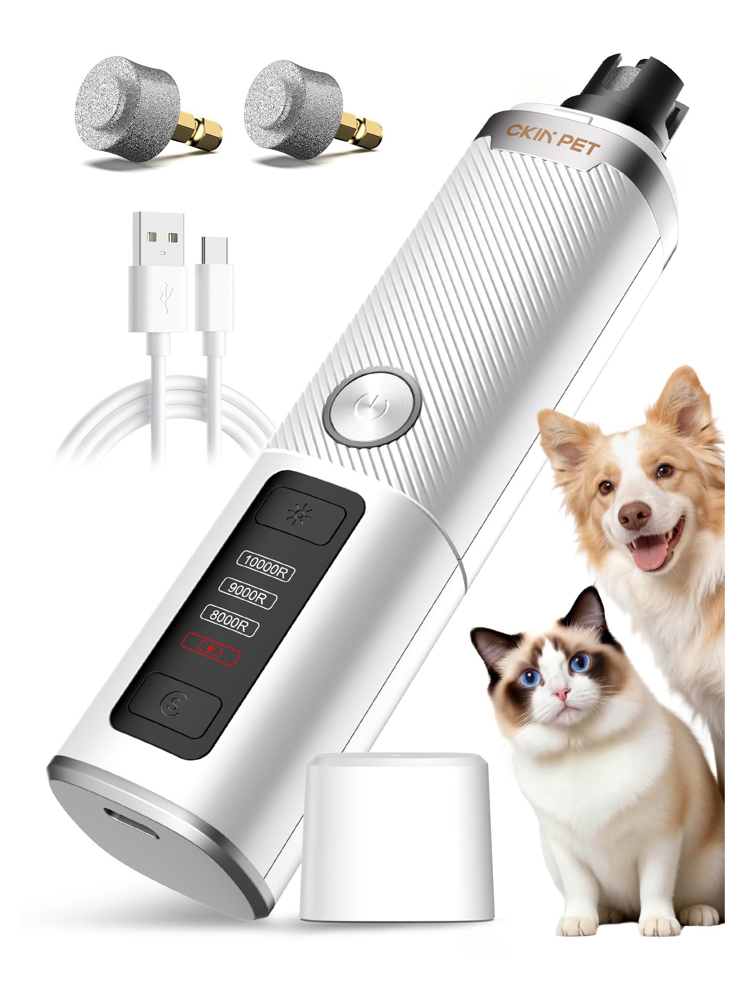 Ckin pet vue avant de l'appareil, maniement sûr et compact