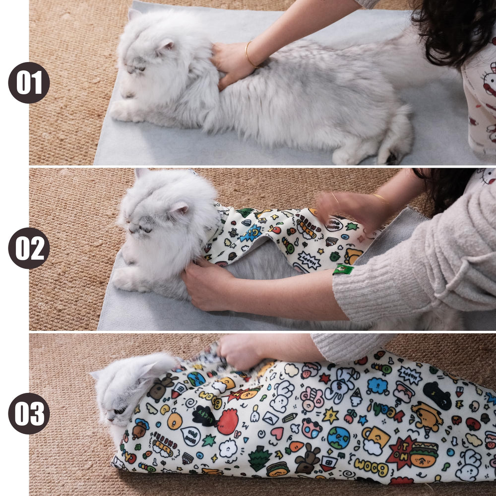 CKNCY plié comparé à une main pour visualiser la taille pratique