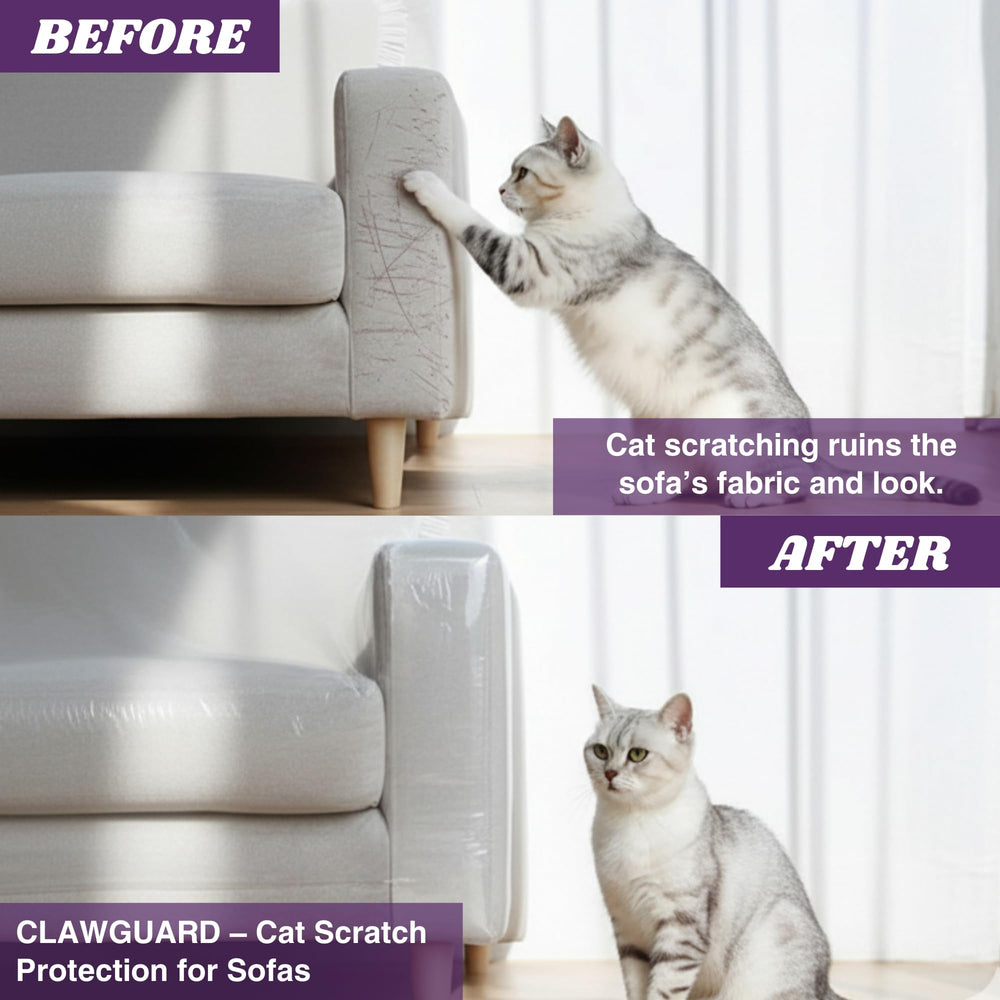 CLAWGUARD feuille pré-découpée posée, visible et facile à utiliser