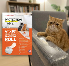 CLAWGUARD rouleau face avant montrant taille et longueur, protection pratique