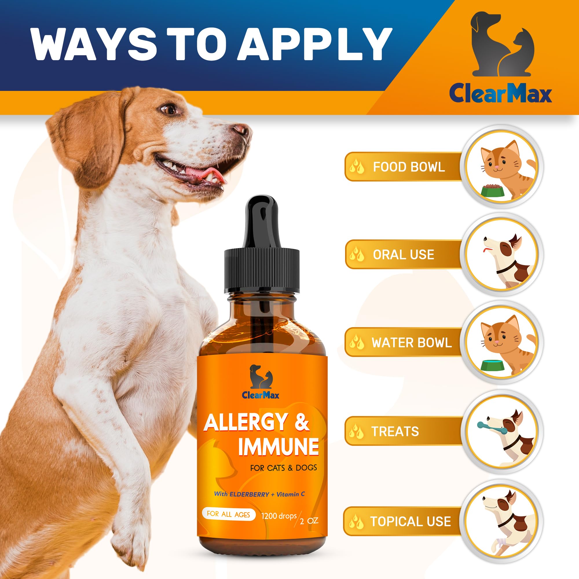 Gros plan de la texture liquide Clear Max pour une absorption facile