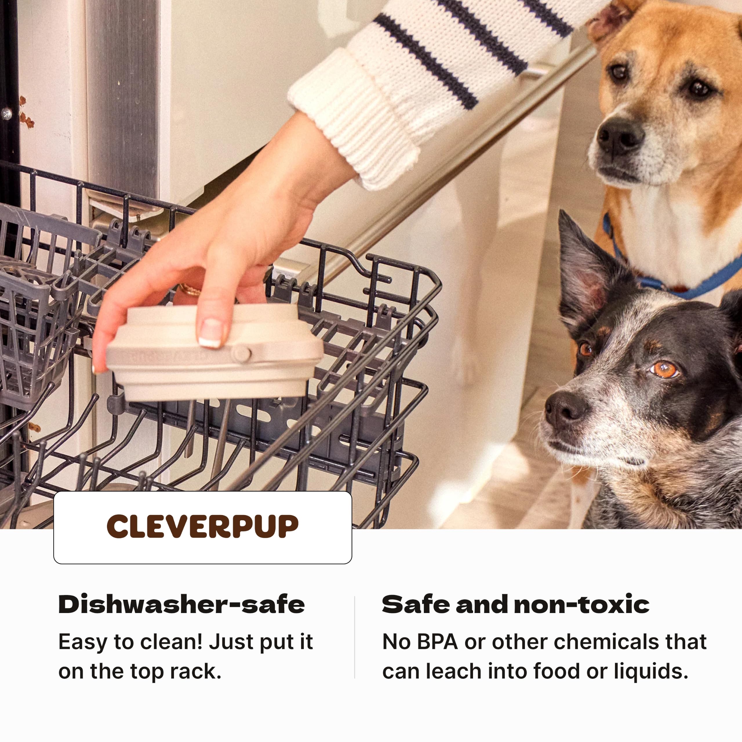 Cleverpup Nomad boucle accrochée sac pour fixation rapide et mains libres