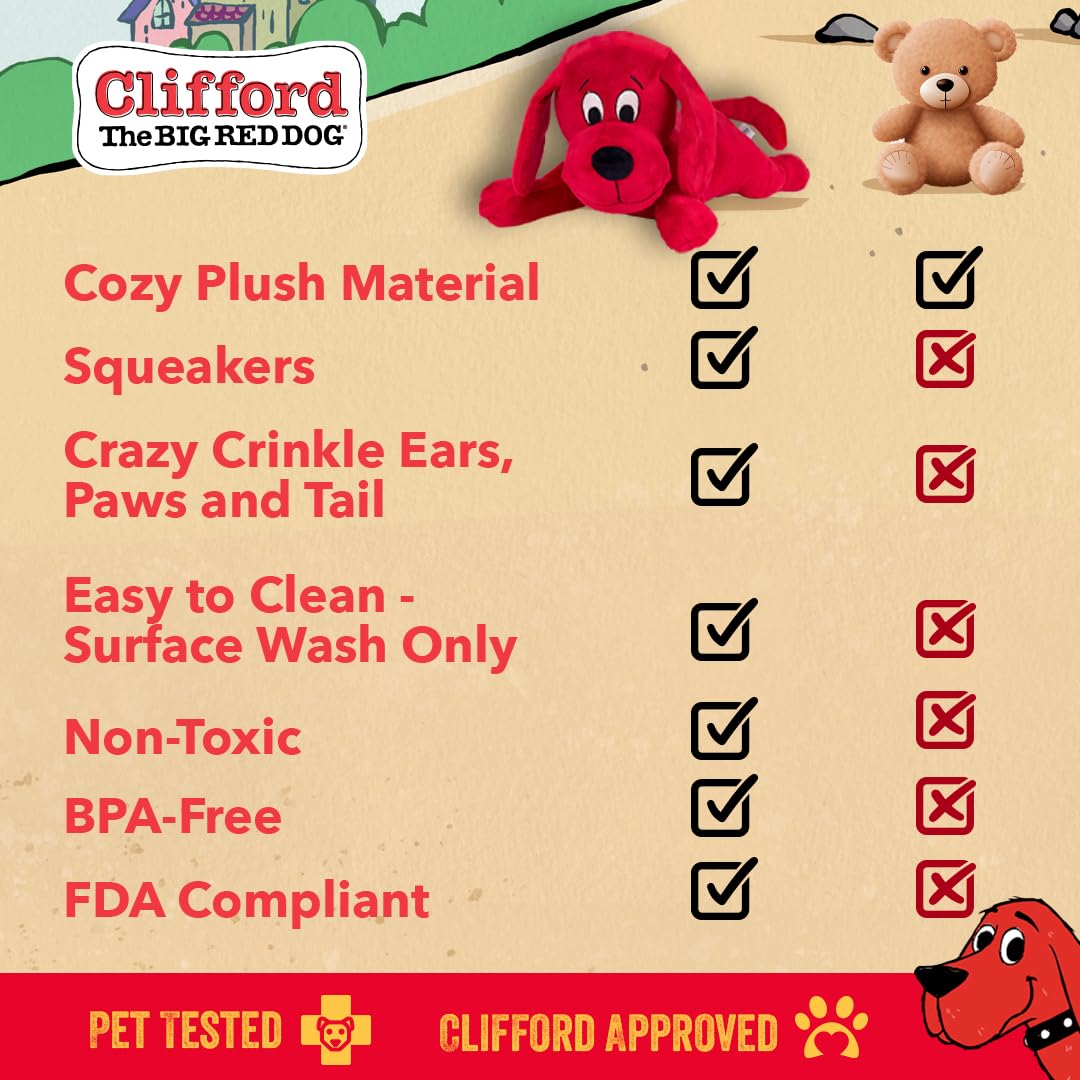 Clifford The Big Red Dog en intérieur sur canapé pour câlins et détente