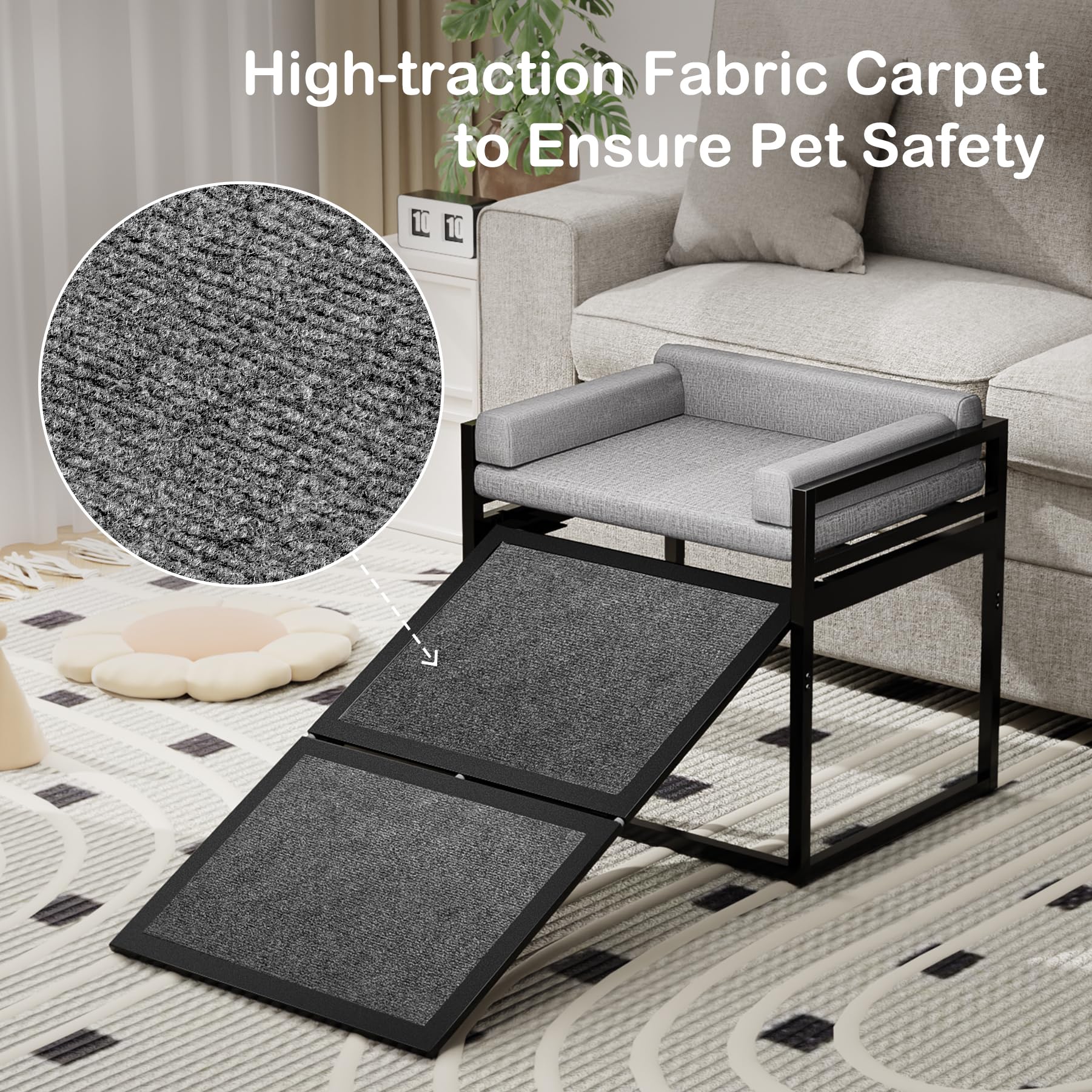 Clioran coussin avec housse détachable facile à laver et confortable